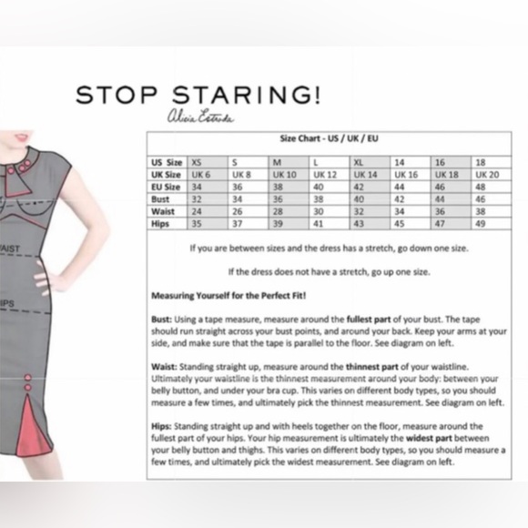 NWT STOP STARING! ‘Darla’ Pin-up Style Taupe Embroidered Lace Swing Dress XS - Picture 8 of 9